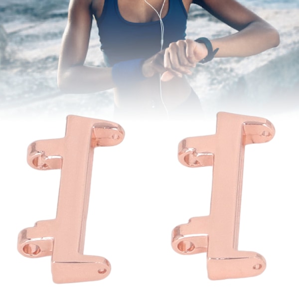 Klockarmbandsanslutning Rostfritt Stål Klockarmbandsanslutning för Amazfit Active A2212 med 22mm Innerdiameter Roséguld
