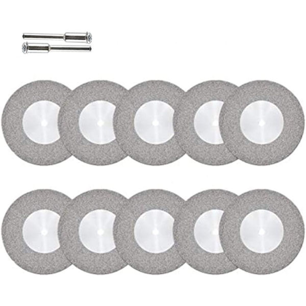 Diamantkapskiva Bladsågssats Set Hartssågblad Mini HSS sågblad Mini Diamantskivor Bladsåg för trä Metall Sten Plast
