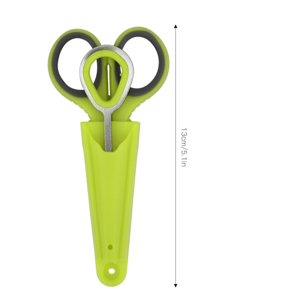 3 Set Multifunktionssax Linje Locktång Fiske Hook Remover Separator FiskeutrustningGrön