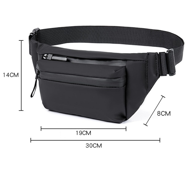 Bum bag bälte väska hip bag utomhus mobiltelefon väska löparbälte