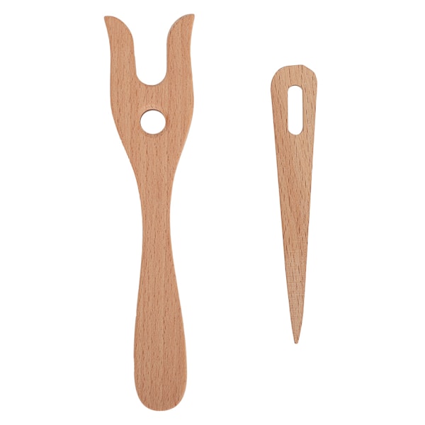 Crafters Delight, Praktiskt DIY-set med stickgaffel &amp; ögla för entusiaster av fiberkonst