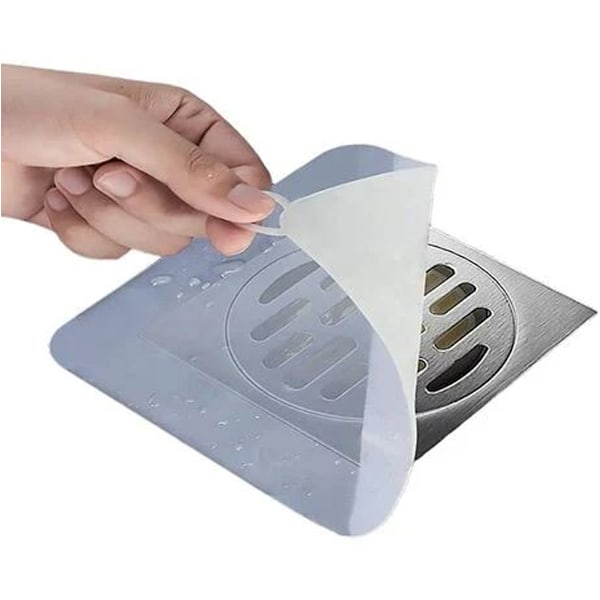 Antitäppande Silikondeodorant Pad, Ett måste för familjen, Köksförsegling & Avloppsskydd, Återanvändbara Silikonavloppspluggar för Hemunderhåll (2 ST)