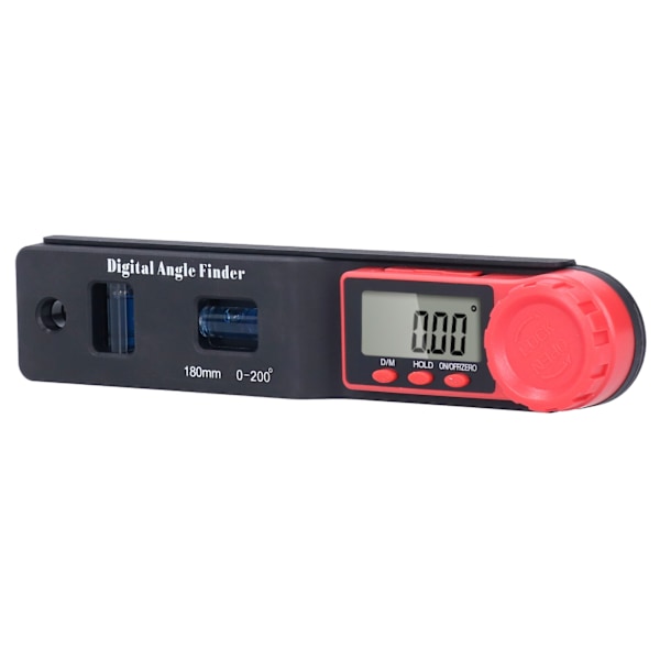 Digital vinkelmätare Vattenpass med LCD-display Vinkelmätare Träbearbetningstillbehör