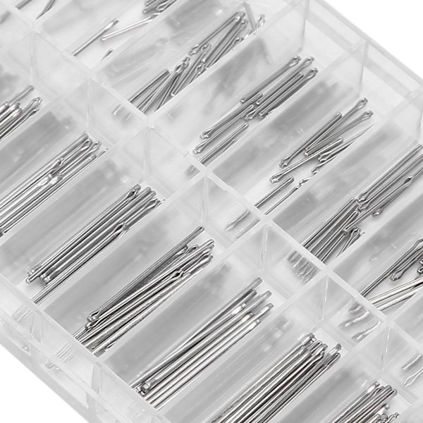 0,9 mm klockarmband delade stift 304 rostfritt stål klockdelar sortiment 8‑27 mm
