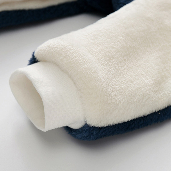 Baby Overall Vinter Snödräkt Baby Flanell Värmare Vinter Overall Jumpsuit för Pojkar Flickor