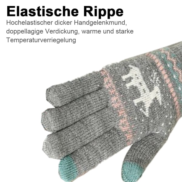 Handskar, pekskärmshandskar, varma vinterhandskar