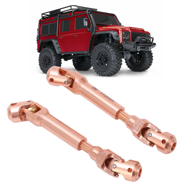 RC Universal Drive Shaft 1/10 Skala RC Bil Transmissionsaxel för Fjärrkontroll Modell Uppgradering Reparation 95mm
