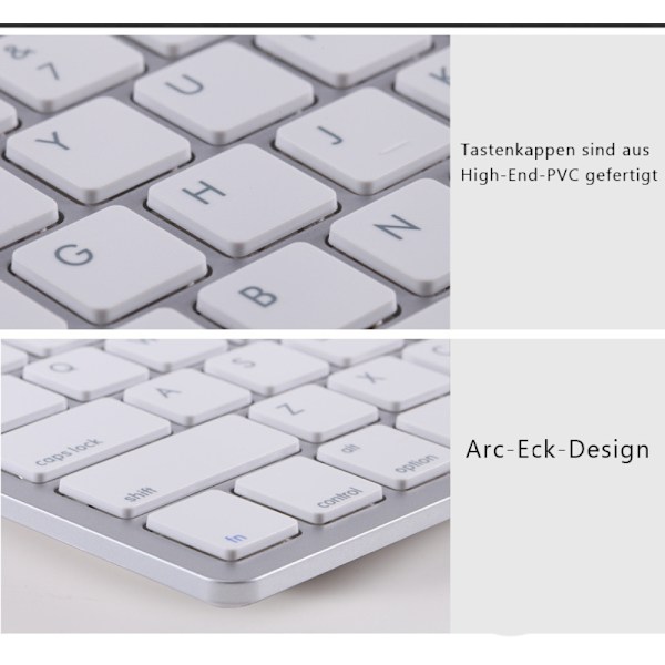 Kan ladda Bluetooth-tangentbord för iPad/MacBook