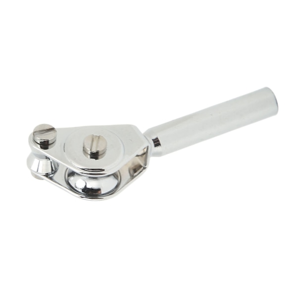 Fiske Rullguide Aluminiumlegering Fiske Dubbel Remskiva Guide Rod Spöguide för Fiske Utrustning Tillbehör 5mm/0.2in