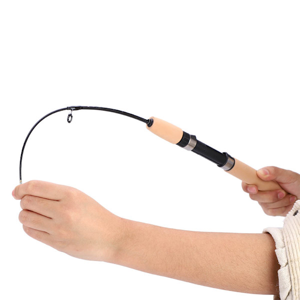 Vinter Isfiske Fiskespö Utdragbart Mini Fiskespö Utrustning (55cm)