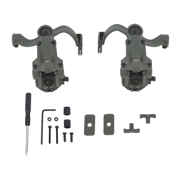 360 graders rotationshjälm guide adapter multivinkel rotationshjälm rail adapter ljud pickup brusreducering headset hjälm tillbehör