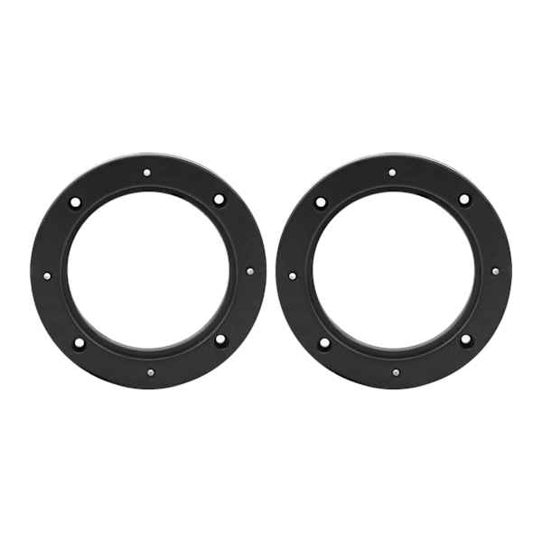 2 st 4 tum Bil Audio Högtalare Ring Pad Svart Bilmodifiering Ersättning Universal