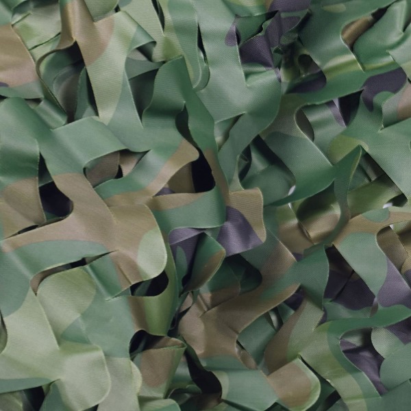 Camo Netting Camouflage Net, Bulk Roll Sunshade Mesh Nets för jakt Blind Shooting Military Theme Party Dekorationer