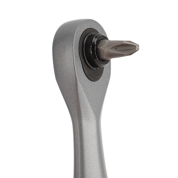 Mini Spärrnyckel Multifunktionell Portabel CRV Stål Rätvinkel Spärrskruvmejsel med 20 Bits