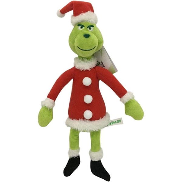 Julgrinch Plyschdocka Hur Grinchen Stal Julen Fyllda Djur Grön Monster Mjuk Fylld Plyschleksak Jul Heminredning Prydnader Födelsedag Barn