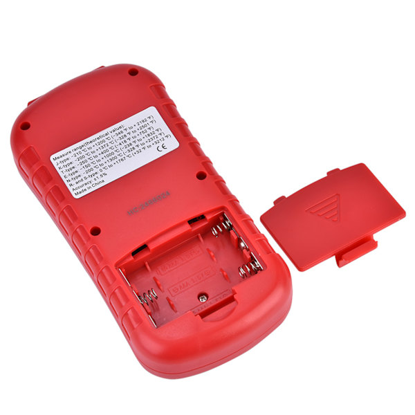 GM1312 Digital Termometer Dubbelkanal LCD-display Temperaturmätare