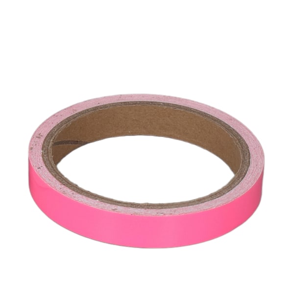 3 st 5 m självlysande tejp fluorescerande reflekterande grön blå rosa scen varningstejp för natt 1,5 cm