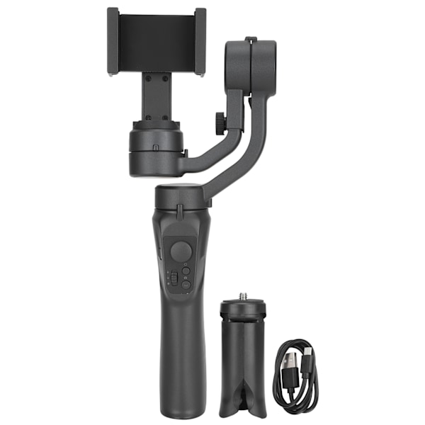 Motoriserad 3-axlig Gimbal Stabilisator för Jämn Videoinspelning, Universell Smartphone-passform för Enheter som Väger 110-250g och Bredd på 60-86mm, Stödjer