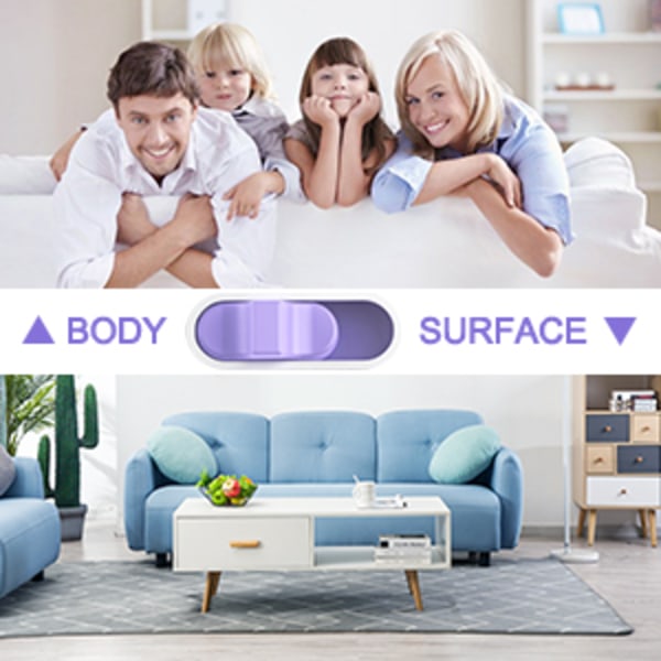 Vuxenpann termometer, infraröd pann termometer, 2 i 1 kontaktfri baby vuxen objekt termometer, infraröd termometer med feberlarm,