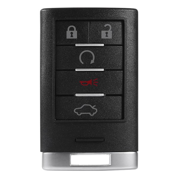 Ersättnings 5 KNAPPAR Smart Fjärrnyckel Skal Fodral Blad För Cadillac