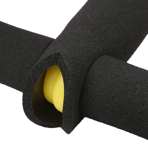 2 rör Situp motståndsband med fotpedal Multifunktionell spänning elastiskt dragrep