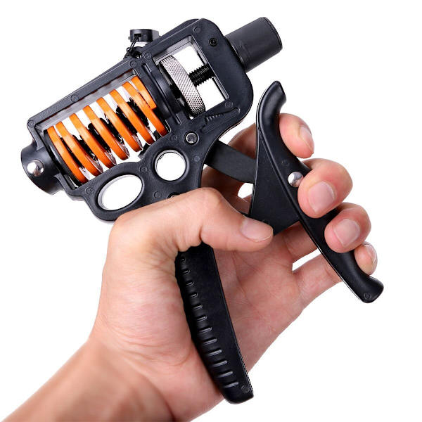 Greppstyrketränare – Professionell handgreppsstärkare – Justerbart motstånd Underarms träningsutrustning 44-110 lbs (20-50kg) - Handgrepp
