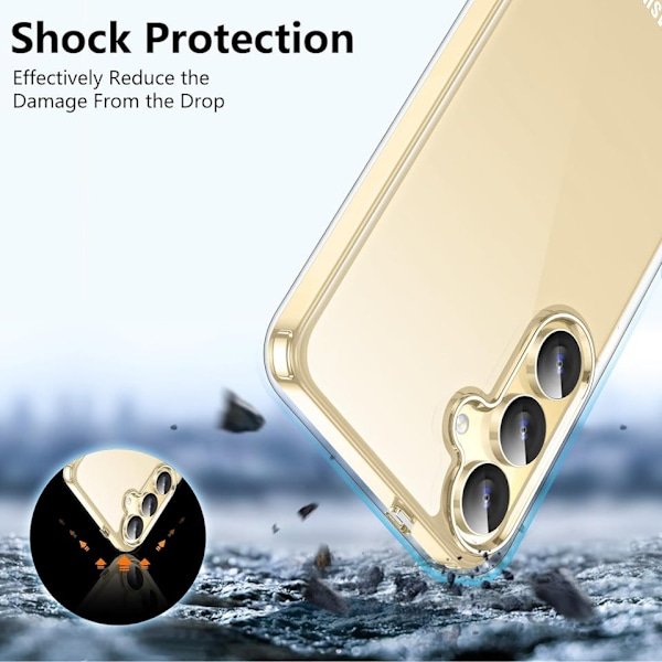 Samsung S24 Transparent TPU Case - Slim & Protective