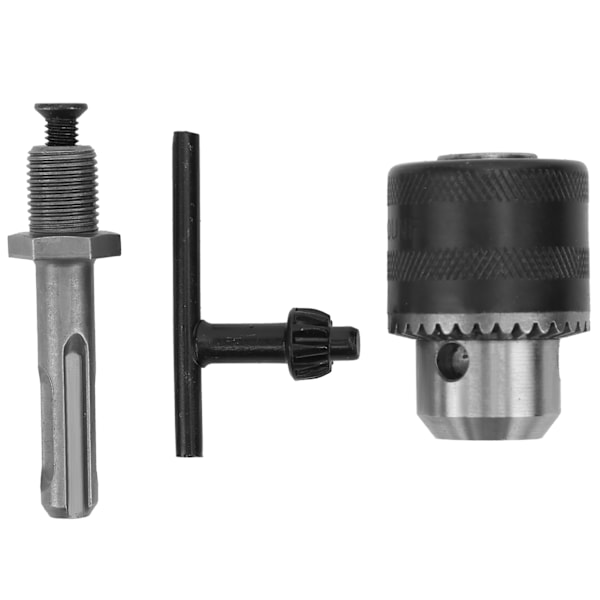 Elektrisk Hammare Borrchuck Adapter 1,5‑10mm 1/2in‑20UNF Skaft Nycklar Set Tillbehör