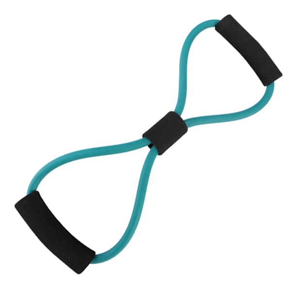 Fashion Yoga Träningsmotståndsband Elastiskt Tränings Fitness Rör (Grön)