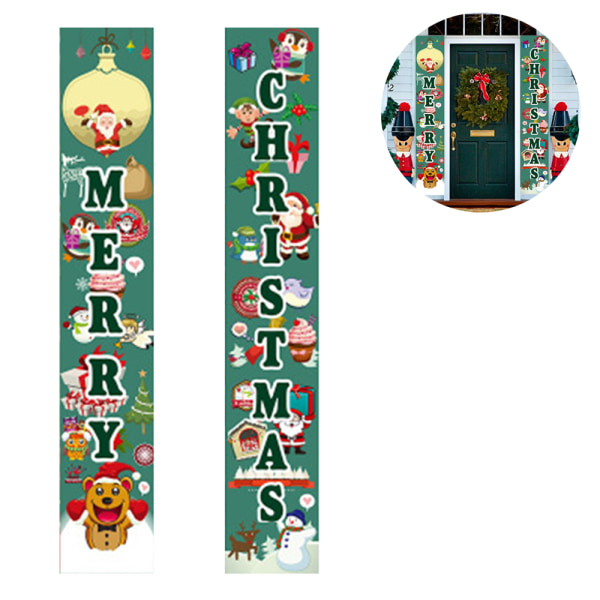 Christmas Banner, Merry Christmas Garland Banner Christmas