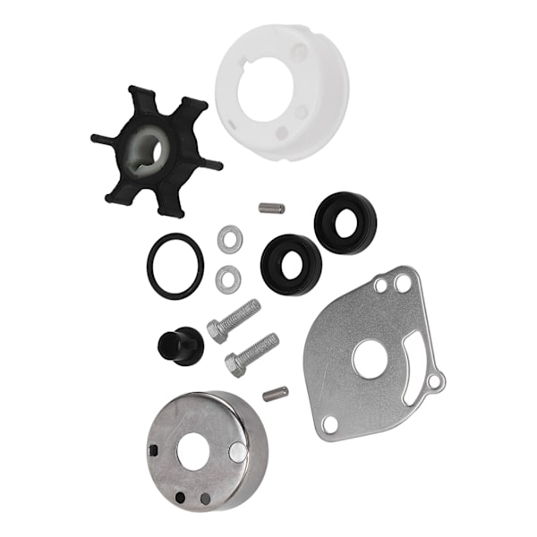 14-delad vattenpumpimpeller-reparationssats Hög prestanda Effektiv 6A1 W0078 02 för 2 hk 2-taktsmotor