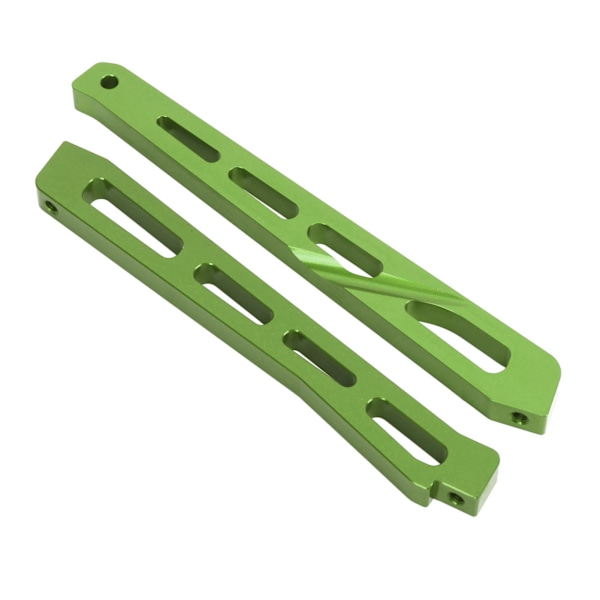Metall RC Främre Bakre Chassifäste Aluminiumlegering Främre Bakre Chassifästesstöd Uppgraderingsdel för ARRMA 1/7 1/8 RC Bil Grön