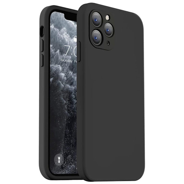 iPhone 11 Pro Max Matt Svart Skal - Extra Kamera Skydd iPhone 11 Pro Max iPhone 11 Pro Max