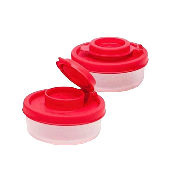 Kompakta salt- och pepparkar, resekompanjon för utomhusäventyr, fuktsäker transparent miniset, återanvändbar lufttät plastdispenser,