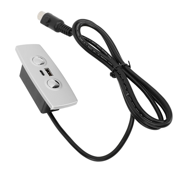 Fåtöljkontroll Ersättning 2 Knappar 5 Pin USB Typ C Elektrisk Lyftstol Soffa Handkontroll Brytare