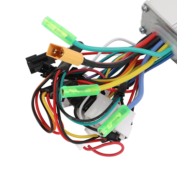 36/48/60V 350W Motor Borstlös Controller Elektrisk Cykel 3 Lägen Sinusvåg Controller Kit med LCD Display Panel Växelspak