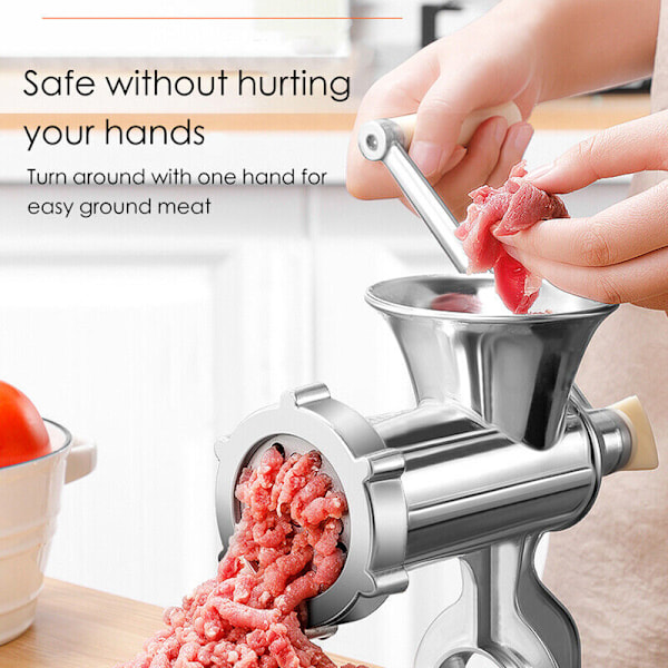Köttkvarn Manuell korvmaskin Handvev Hackad kött Korvfyllningsverktyg
