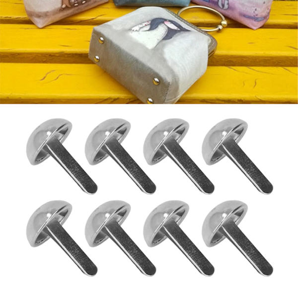 200 st klädselsstift i metallplätering, glänsande, ljusa, handgjorda, DIY-spikhuvud, dekorativt trim för bagage, skor, hattar, kläder SP12002