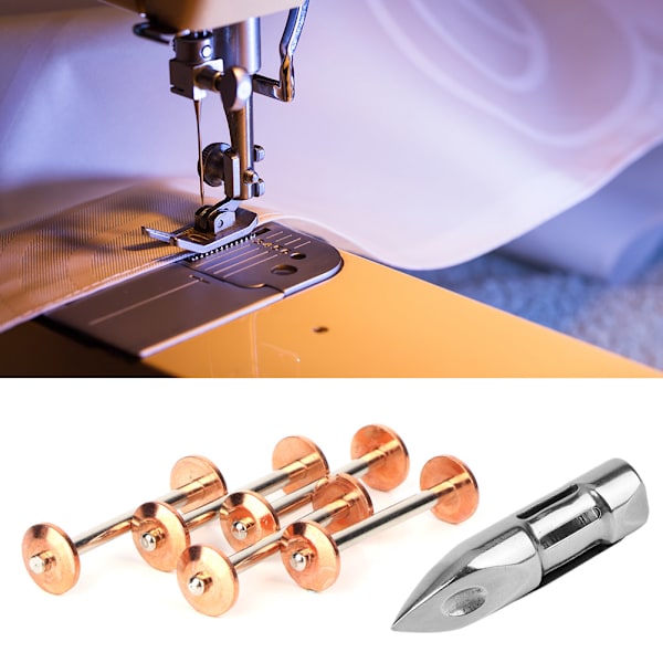 Metallspolar för Singer-modeller, skyttelspolhus säkerställer säker förvaring, designade för Featherweight fabriks- och samlarsymaskiner,