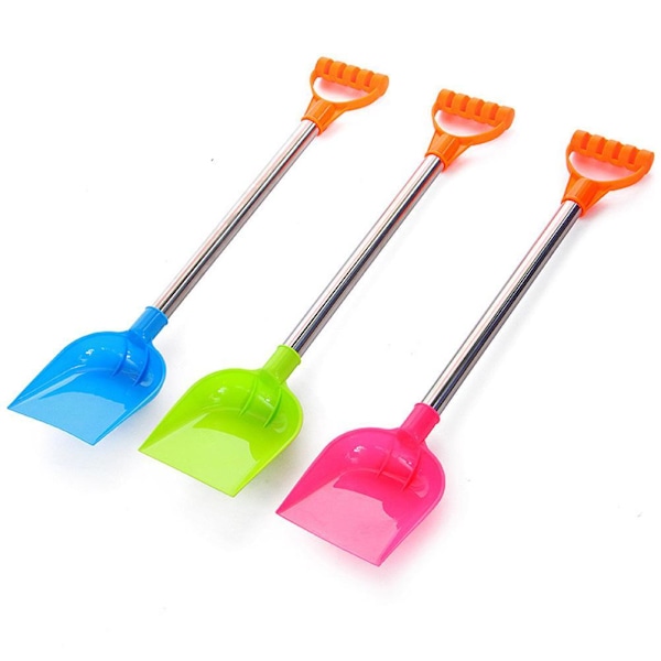 4 st snöskyffel barn plast snöskyffel med metallhandtag sandspade barns spade för utomhus strand snö