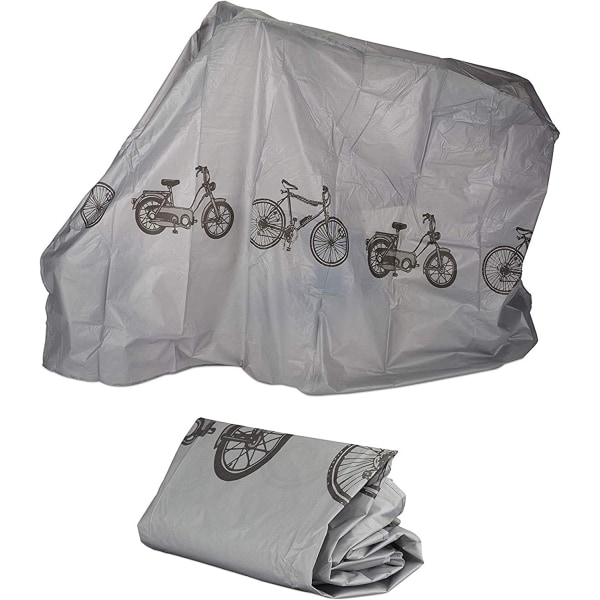 Cykelgarage i polyeten - 210 x 110 cm - Rivsäkert cover