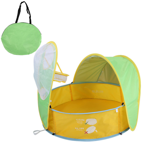 Sommar utomhus bärbar anti UV pool strandtält barn simning lekstuga för baby barn