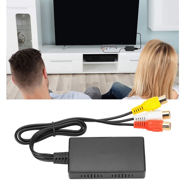 RCA till HD Multimedia Interface-omvandlare Micro USB-strömförsörjning AV till HD Multimedia Interface-omvandlare för PS One