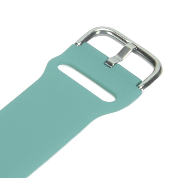 26 mm silikonklockarmband, flexibelt justerbart ersättningsarmband för Fenix 7X 6X 5X ljusblått