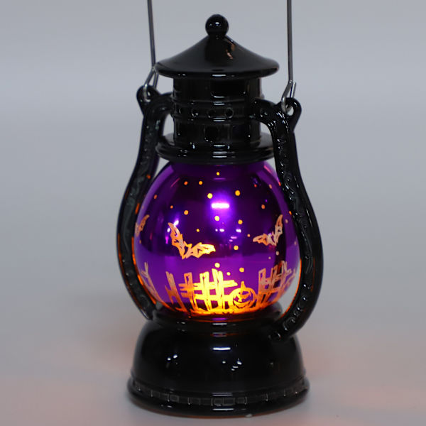 3 st Halloween Dekorationslykta Retro Lampa LED Ljus Kreativ Bar Festival Layout