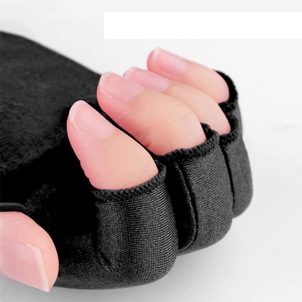 1 par UV-handskar naglar, 18,5 x 8 cm Fingerless handskar