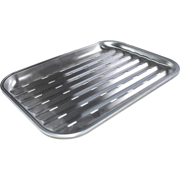 Trädgård Pl220 Anti-Flame Rostfritt Stål Fat 34X24 Cm, Grill och Utekökstillbehör