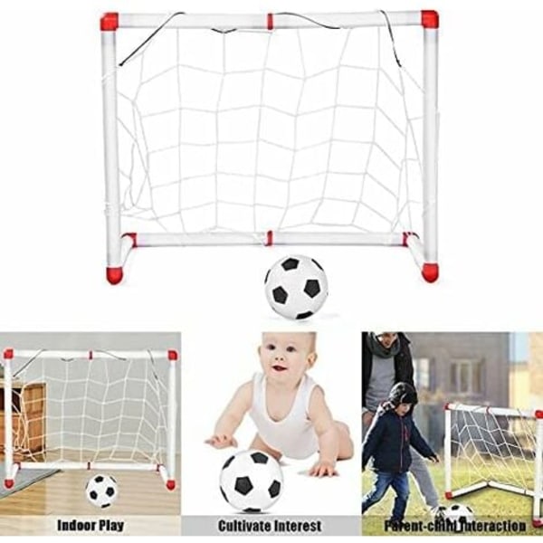 Burar och minifotboll Set Förälder-barn leksaksspel Utomhusinteraktion Set inomhusfotboll med minifotbollsboll Träning