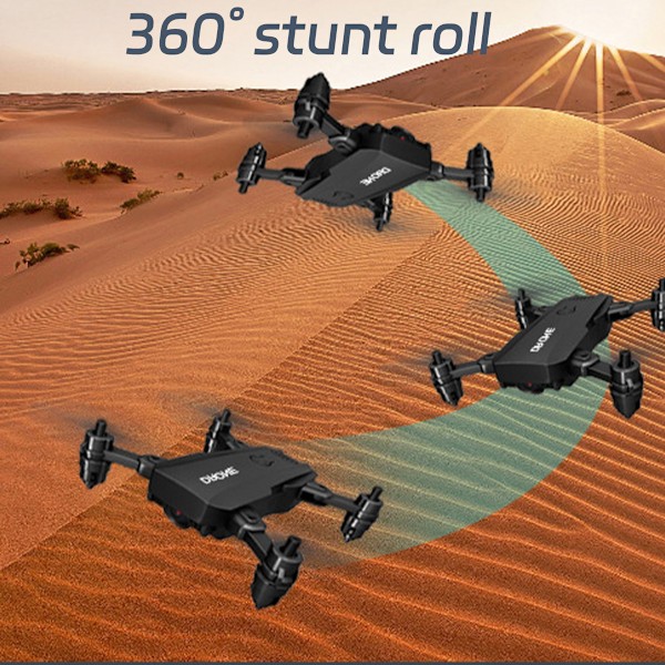 Mini Drönare RC 4K FPV HD Kamera Wifi FPV Drönare Selfie RC Helikopter Leksaker Leksaker för Pojkar Flickor Barn