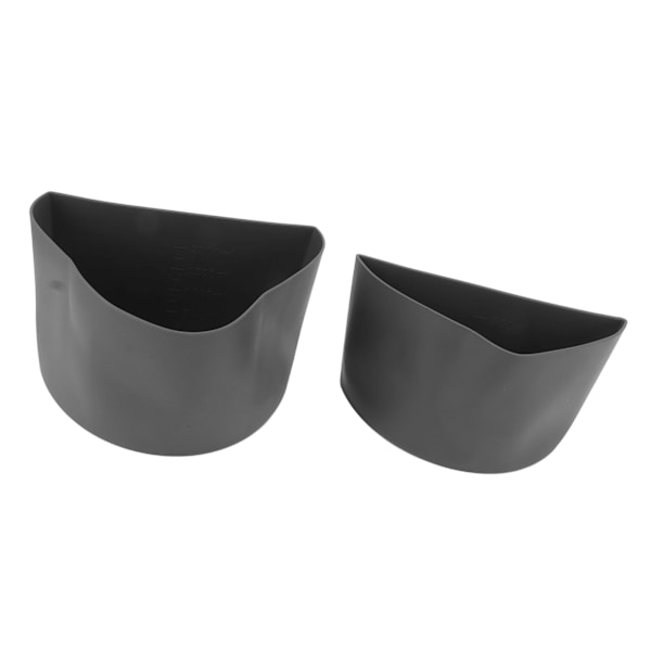 6QT Silikon Slow Cooker Liners Återanvändbara läckagesäkra 2 i 1 Slow Cooker Divider Liner Kökstillbehör för hem Grå
